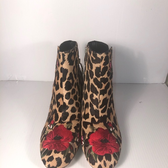 NEW Kate Spade Leopard Print Booties RETAIL $358 - Picture 2 of 7